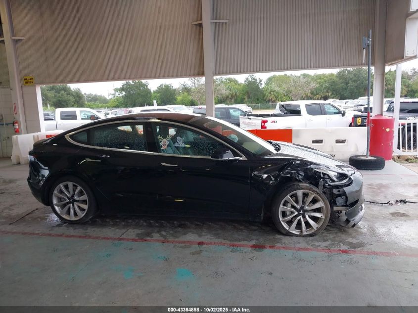 2018 Tesla Model 3 Long Range/Performance VIN: 5YJ3E1EB1JF184950 Lot: 43364858