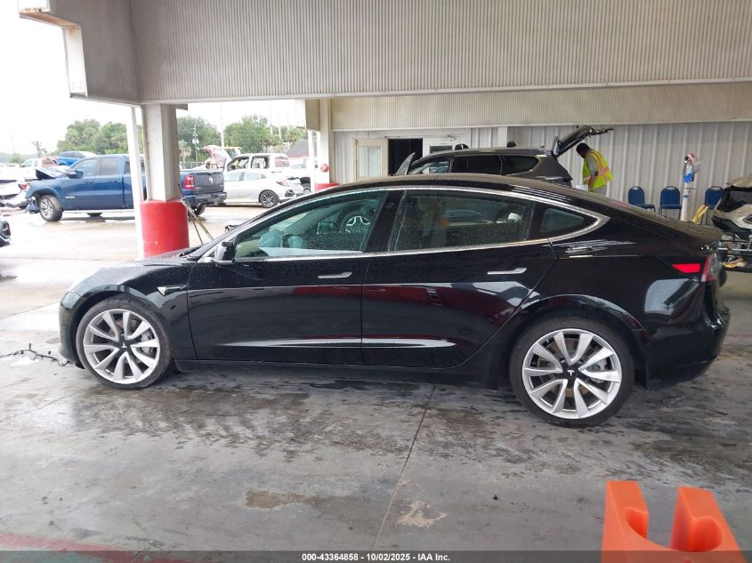 2018 Tesla Model 3 Long Range/Performance VIN: 5YJ3E1EB1JF184950 Lot: 43364858