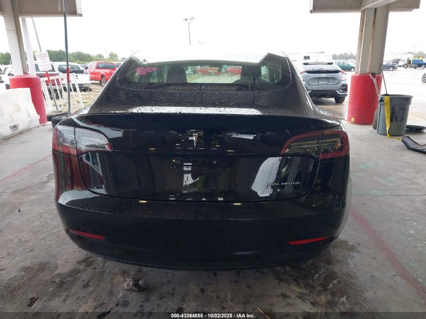 2018 Tesla Model 3 Long Range/Performance VIN: 5YJ3E1EB1JF184950 Lot: 43364858