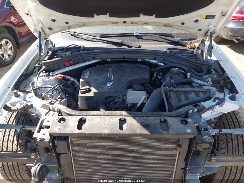 2017 BMW X3 xDrive28I VIN: 5UXWX9C50H0T09690 Lot: 43364875