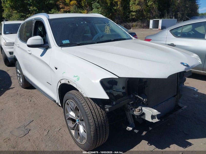 2017 BMW X3 XDRIVE28I - 5UXWX9C50H0T09690