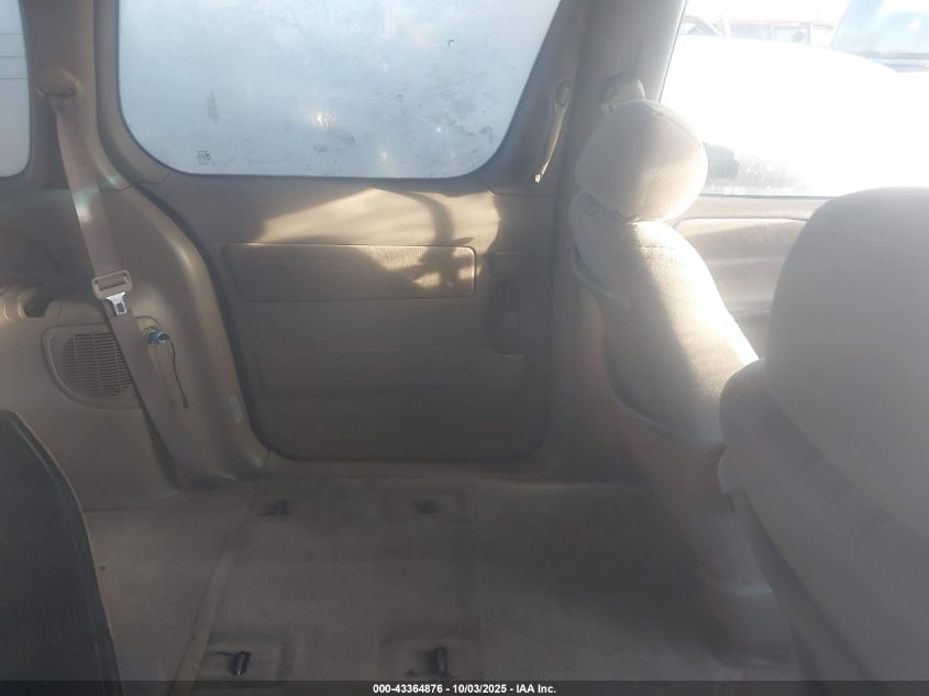 2001 Toyota Sienna Le VIN: 4T3ZF13C01U390192 Lot: 43364876