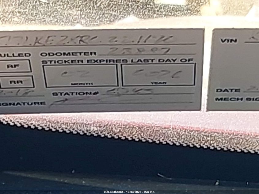 2024 Chevrolet Trax Fwd Activ VIN: KL77LKE2XRC221190 Lot: 43364884