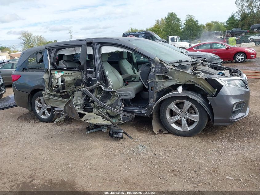 2019 Honda Odyssey Ex-L VIN: 5FNRL6H78KB073009 Lot: 43364885