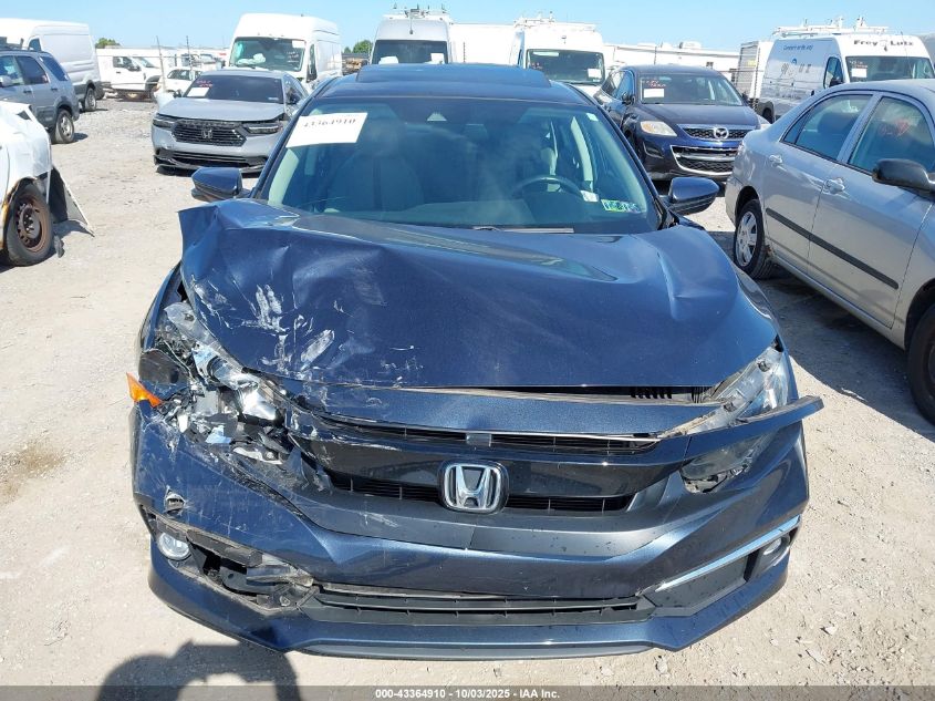 2019 Honda Civic Ex VIN: 19XFC1F33KE204391 Lot: 43364910