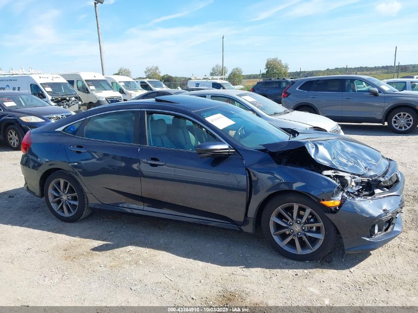 2019 Honda Civic Ex VIN: 19XFC1F33KE204391 Lot: 43364910