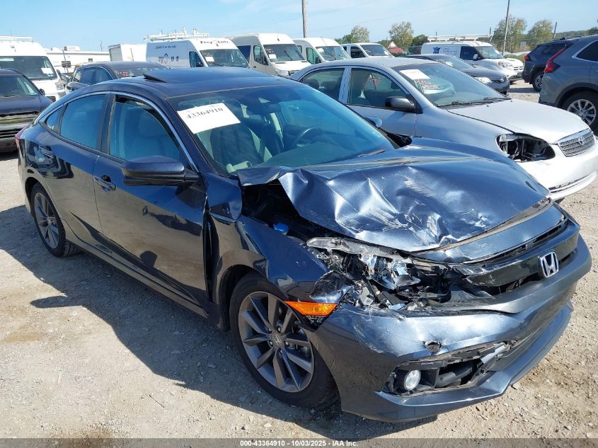 2019 Honda Civic Ex VIN: 19XFC1F33KE204391 Lot: 43364910