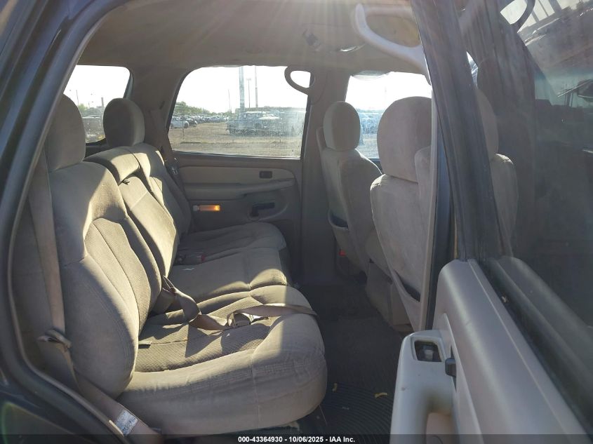 2002 Chevrolet Tahoe Ls VIN: 1GNEC13V62R326935 Lot: 43364930