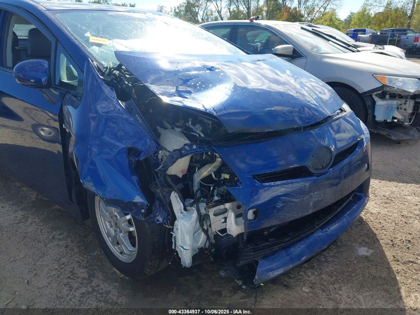 2011 Toyota Prius Four VIN: JTDKN3DU9B0252888 Lot: 43364937