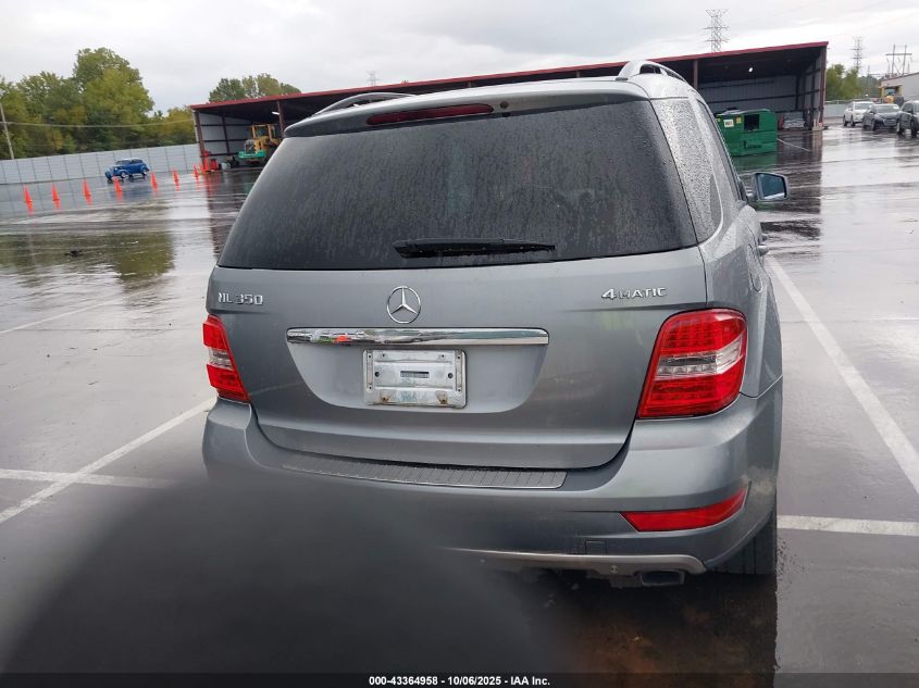 2011 Mercedes-Benz Ml 350 4Matic VIN: 4JGBB8GB1BA661747 Lot: 43364958