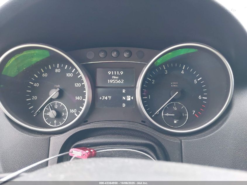 2011 Mercedes-Benz Ml 350 4Matic VIN: 4JGBB8GB1BA661747 Lot: 43364958