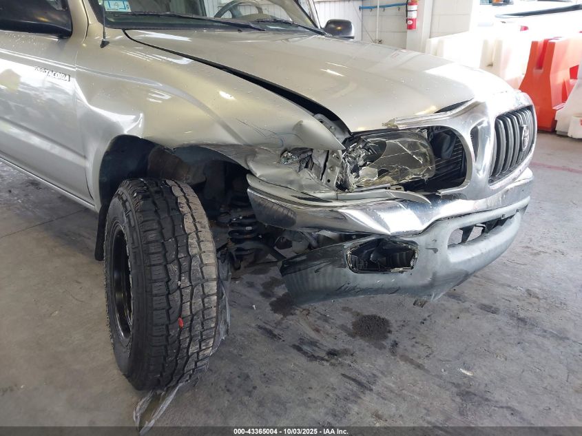 2002 Toyota Tacoma VIN: 5TEVL52N22Z061730 Lot: 43365004