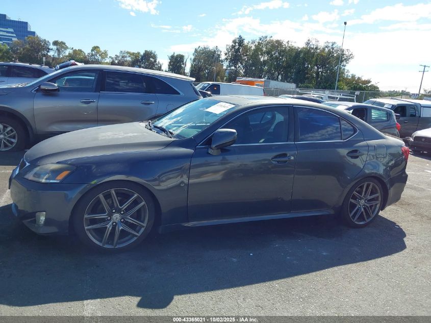 2006 Lexus Is 250 VIN: JTHBK262765015645 Lot: 43365021