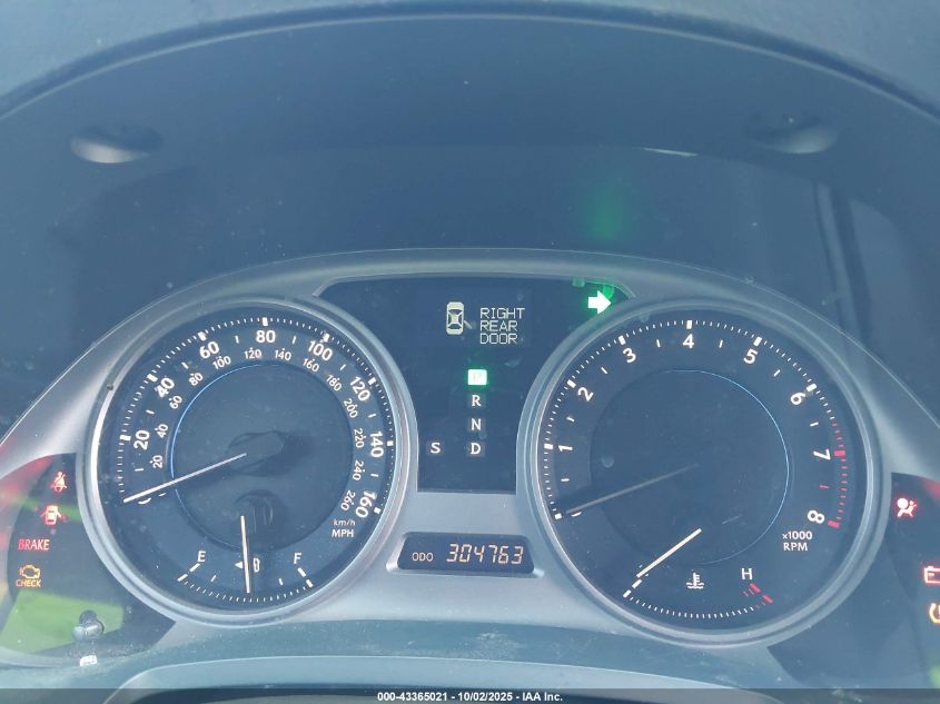 2006 Lexus Is 250 VIN: JTHBK262765015645 Lot: 43365021