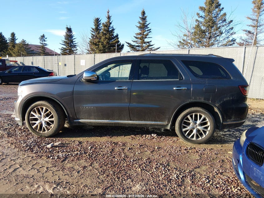 2014 Dodge Durango Citadel VIN: 1C4SDJET3EC318867 Lot: 43365026