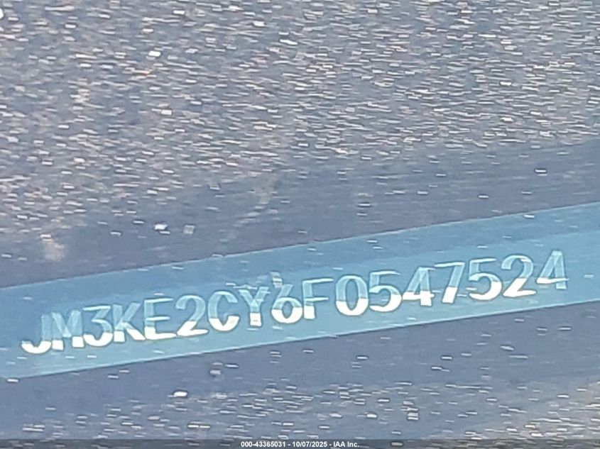 2015 Mazda Cx-5 Touring VIN: JM3KE2CY6F0547524 Lot: 43365031