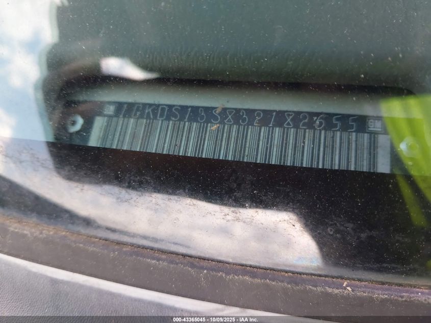 2003 GMC Envoy Slt VIN: 1GKDS13S832182655 Lot: 43365045