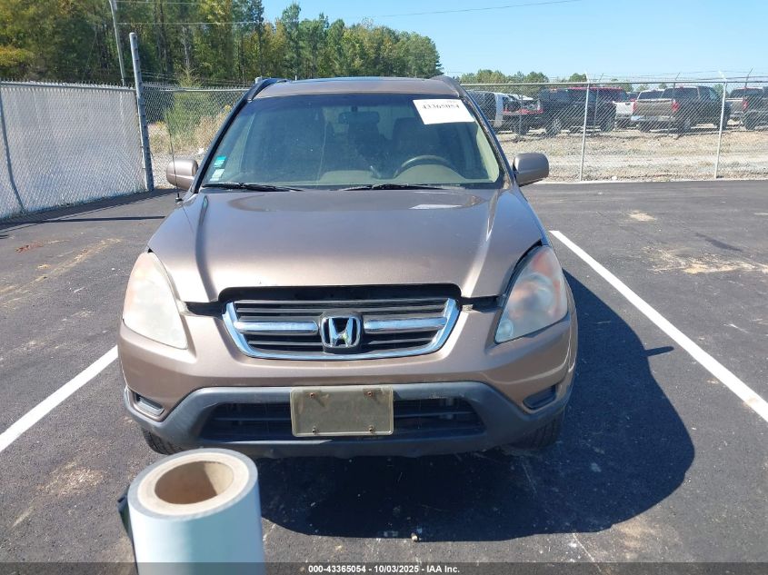 2003 Honda Cr-V Ex-L VIN: JHLRD78923C802420 Lot: 43365054