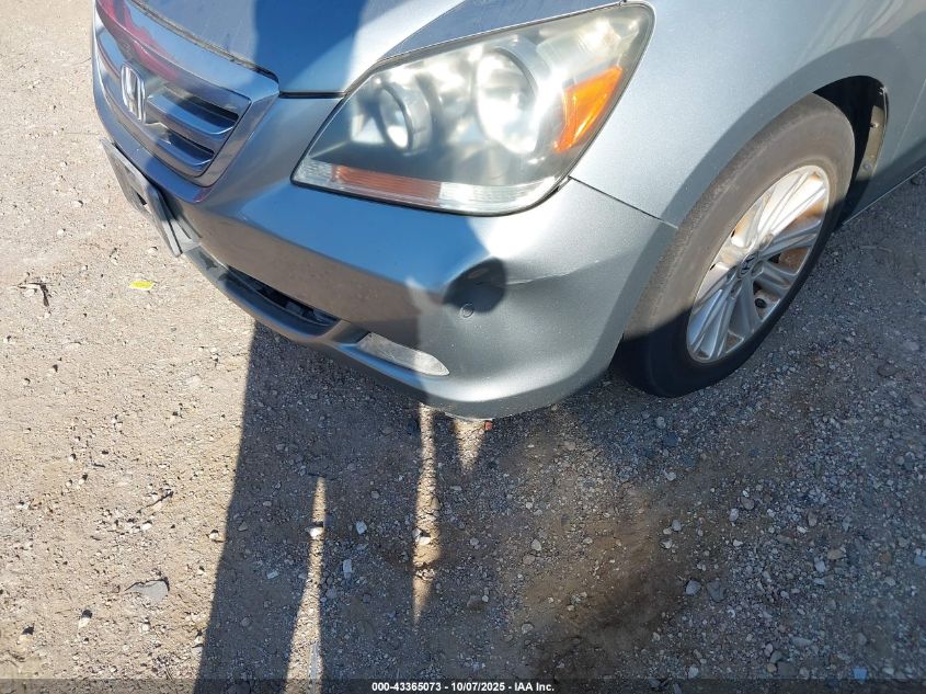 2005 Honda Odyssey Touring VIN: 5FNRL38835B062298 Lot: 43365073