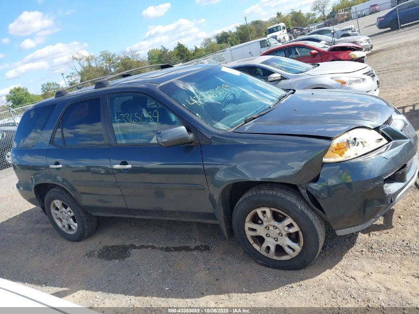 2006 Acura Mdx VIN: 2HNYD18816H501372 Lot: 43365089