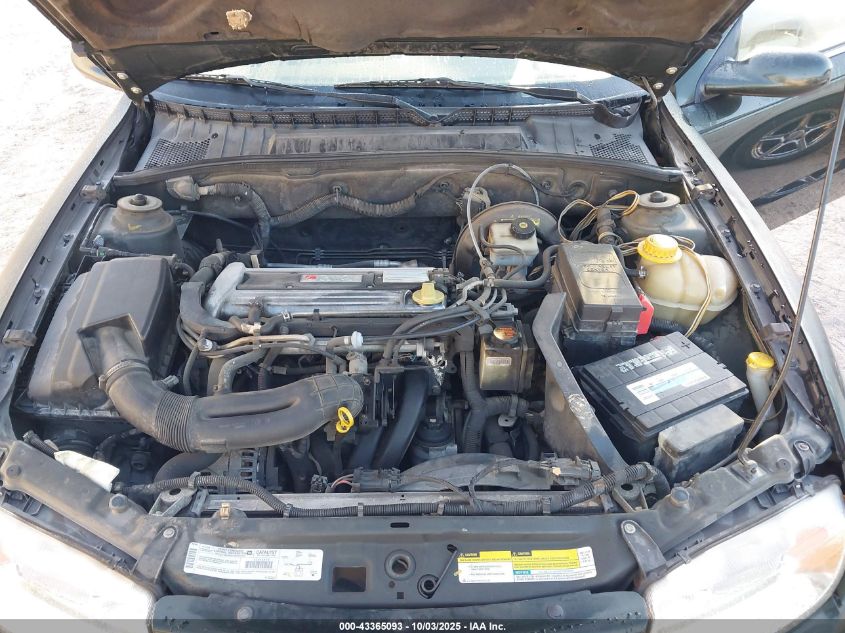 2001 Saturn L200 VIN: 1G8JU52F21Y527509 Lot: 43365093