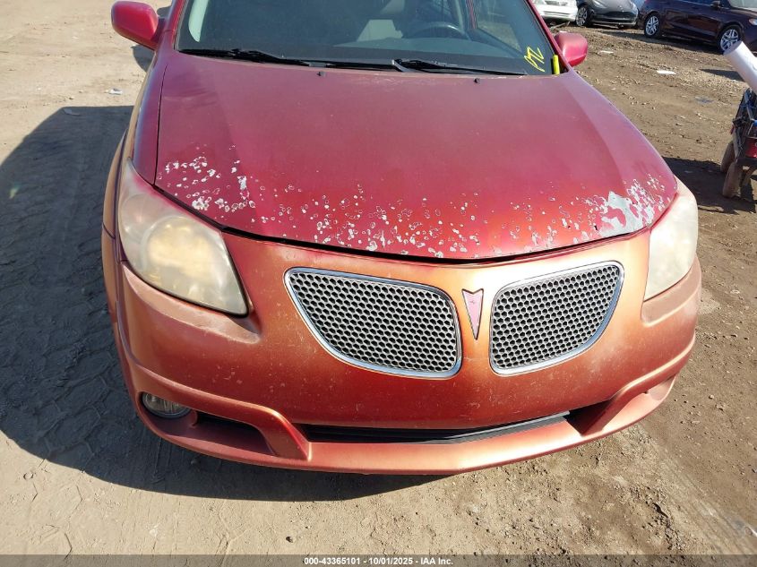 2008 Pontiac Vibe VIN: 5Y2SL658X8Z410393 Lot: 43365101