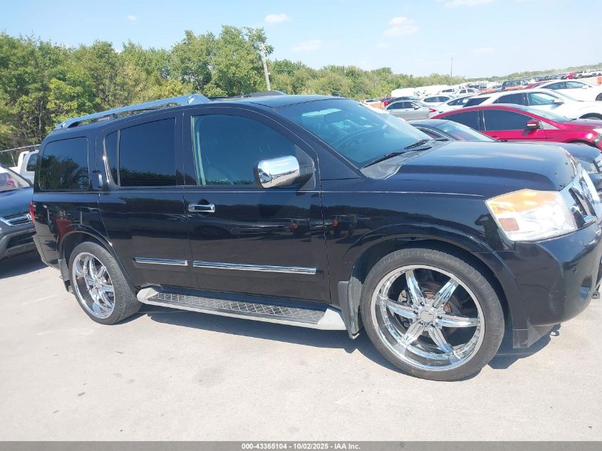 2014 Nissan Armada Platinum VIN: 5N1BA0NF1EN601619 Lot: 43365104