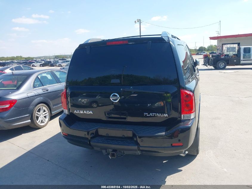 2014 Nissan Armada Platinum VIN: 5N1BA0NF1EN601619 Lot: 43365104