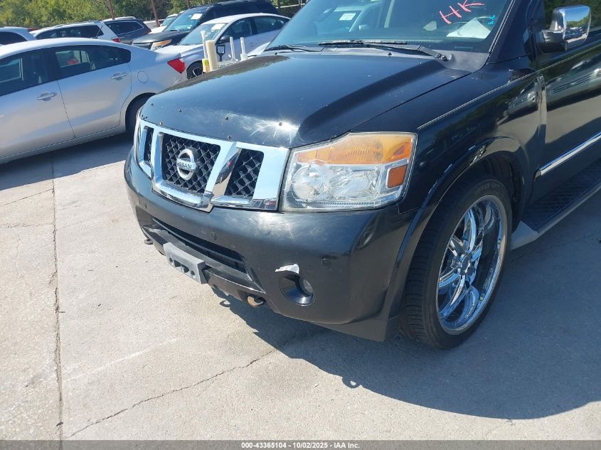 2014 Nissan Armada Platinum VIN: 5N1BA0NF1EN601619 Lot: 43365104