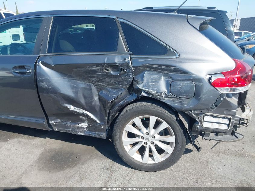 2015 Toyota Venza Le VIN: 4T3ZA3BB5FU095955 Lot: 43365124