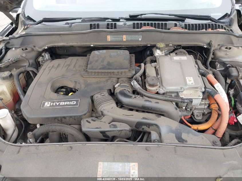 2018 Ford Fusion Hybrid Se VIN: 3FA6P0LU1JR235017 Lot: 43365139