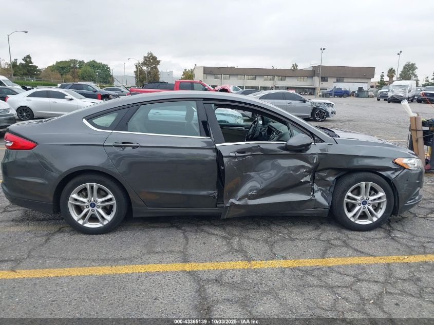 2018 Ford Fusion Hybrid Se VIN: 3FA6P0LU1JR235017 Lot: 43365139
