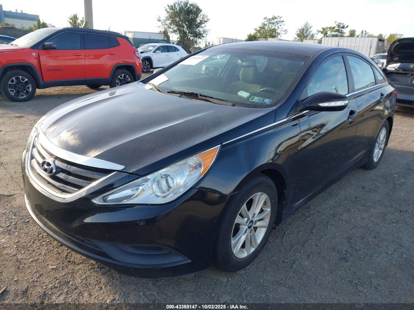 2014 HYUNDAI SONATA GLS - 5NPEB4AC0EH943130
