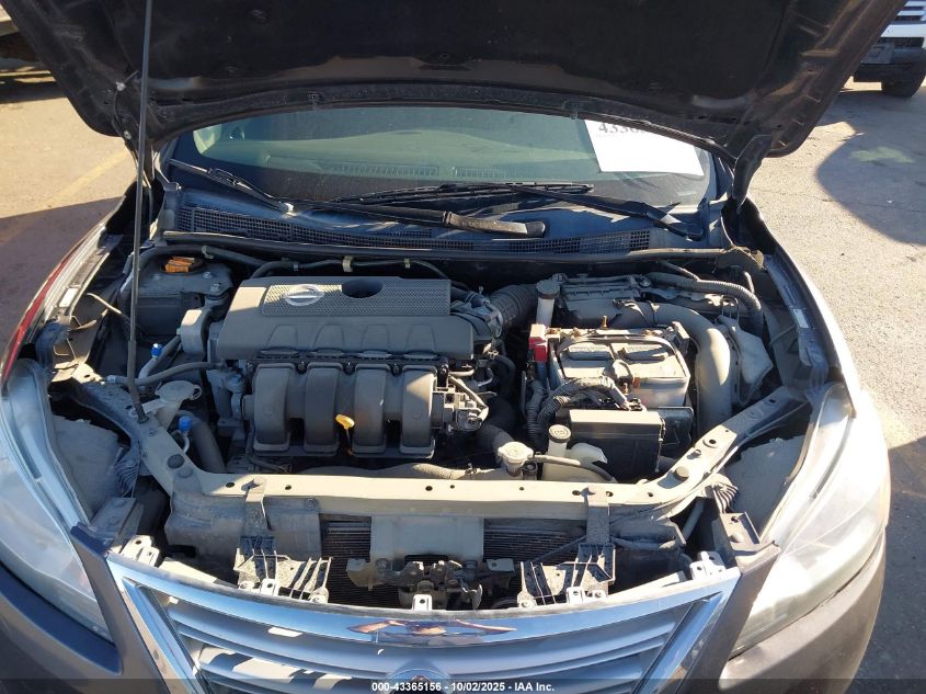 2013 Nissan Sentra Sv VIN: 3N1AB7AP2DL667814 Lot: 43365156