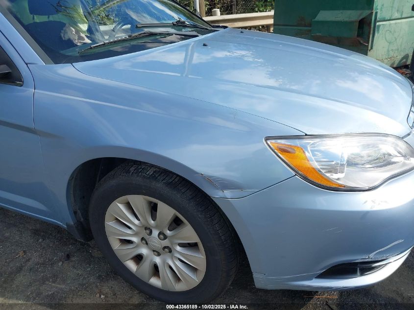 2014 Chrysler 200 Lx VIN: 1C3CCBAB8EN208898 Lot: 43365189