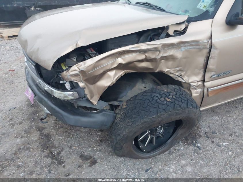 2001 Chevrolet Silverado 1500 Ls VIN: 1GCEK19T91Z219054 Lot: 43365225