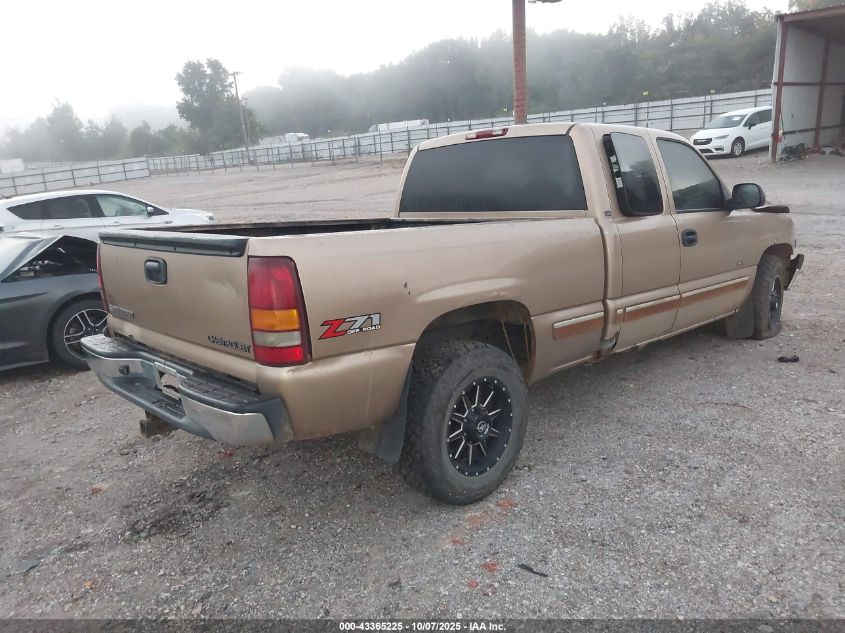 2001 Chevrolet Silverado 1500 Ls VIN: 1GCEK19T91Z219054 Lot: 43365225