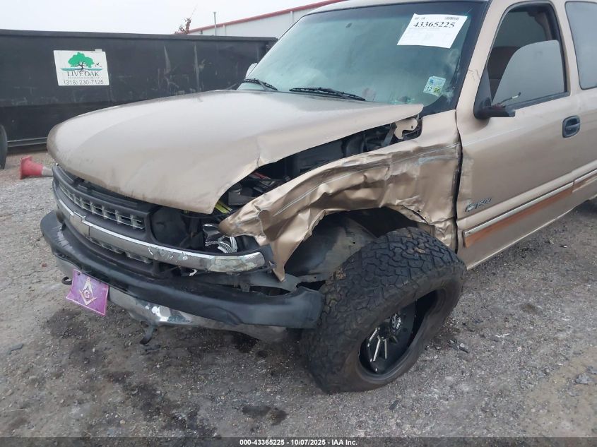 2001 Chevrolet Silverado 1500 Ls VIN: 1GCEK19T91Z219054 Lot: 43365225