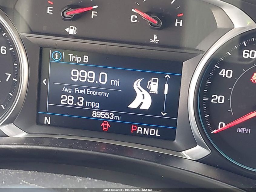 2019 Chevrolet Equinox Lt VIN: 3GNAXKEV7KL193423 Lot: 43365233