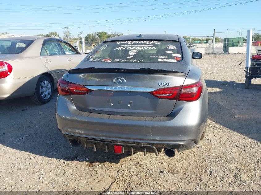 2020 Infiniti Q50 Luxe VIN: JN1EV7AP1LM207170 Lot: 43365235
