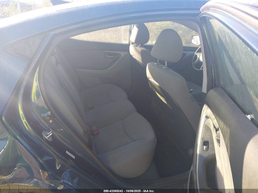 2014 Hyundai Elantra Se VIN: KMHDH4AE0EU148737 Lot: 43365242