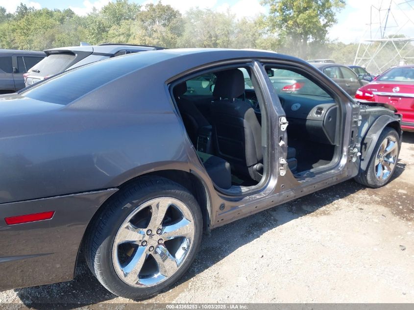 2014 Dodge Charger Se VIN: 2C3CDXBG2EH364318 Lot: 43365253