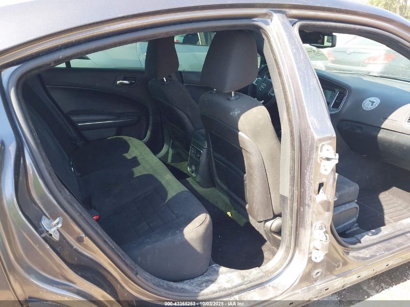 2014 Dodge Charger Se VIN: 2C3CDXBG2EH364318 Lot: 43365253