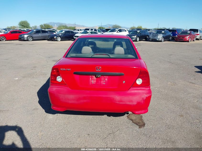 2005 Honda Civic Vp VIN: 1HGEM21165L006860 Lot: 43365259