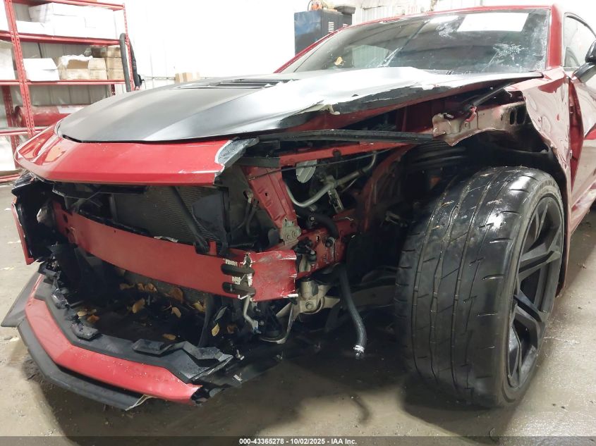 2019 Chevrolet Camaro 1Ss VIN: 1G1FE1R78K0133053 Lot: 43365278