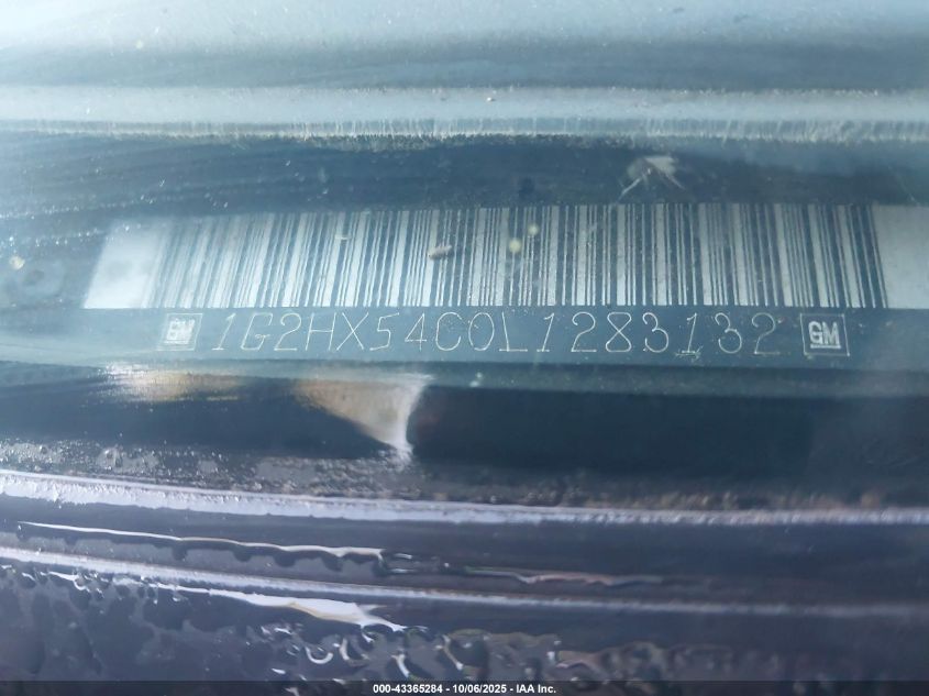 1990 Pontiac Bonneville Le VIN: 1G2HX54C0L1283132 Lot: 43365284