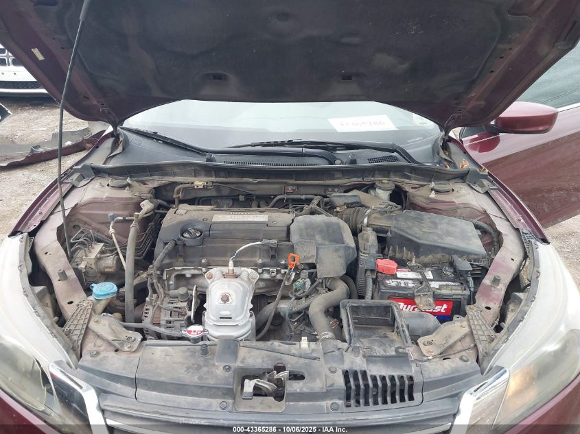 2013 Honda Accord Lx VIN: 1HGCR2F31DA018766 Lot: 43365286