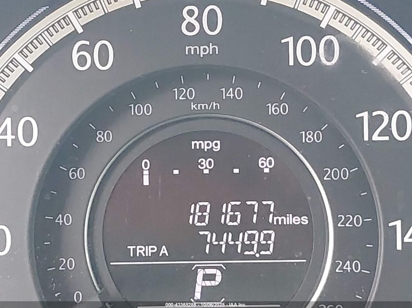 2013 Honda Accord Lx VIN: 1HGCR2F31DA018766 Lot: 43365286