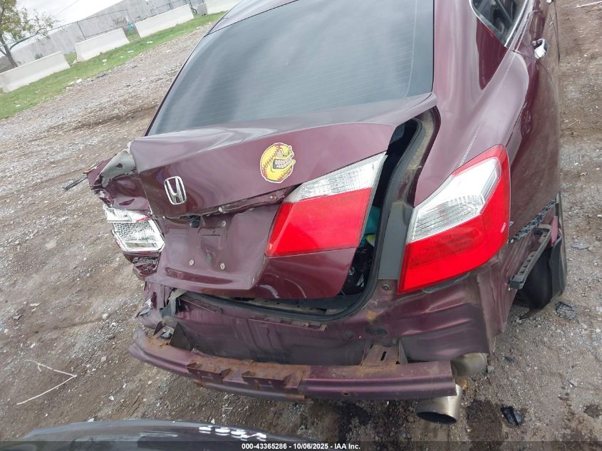 2013 Honda Accord Lx VIN: 1HGCR2F31DA018766 Lot: 43365286