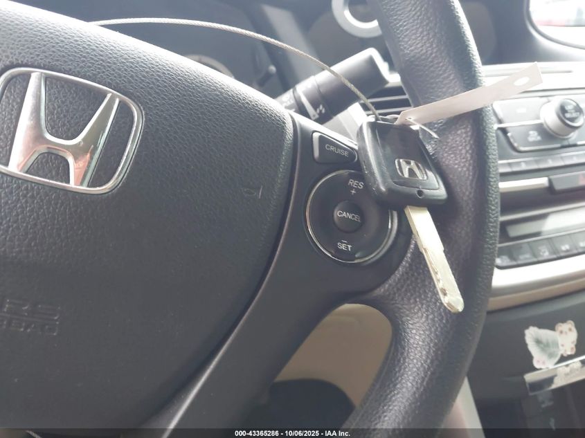 2013 Honda Accord Lx VIN: 1HGCR2F31DA018766 Lot: 43365286